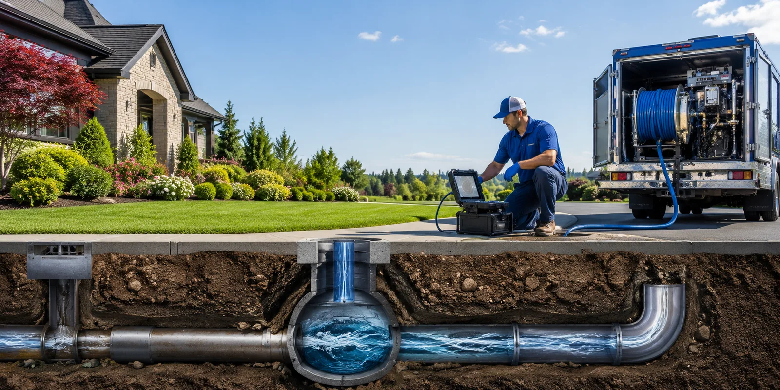 Drainage restoration information for Deaver, WY